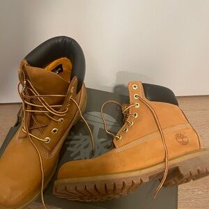 Timberland Men's Tan Leather Boots